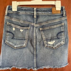 American Eagle Jean Mini Skirt